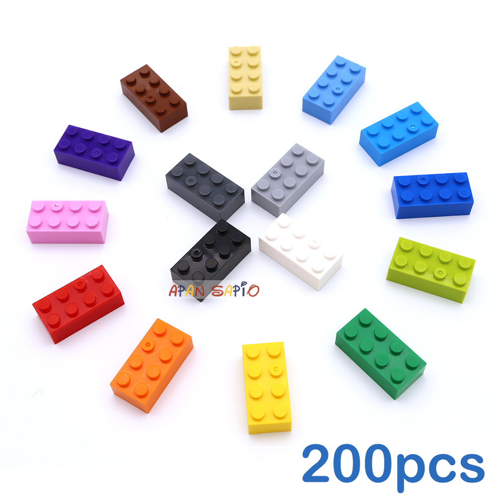 Lego Set Creator - 200pcs 2x4 Dot DIY Building Blocks