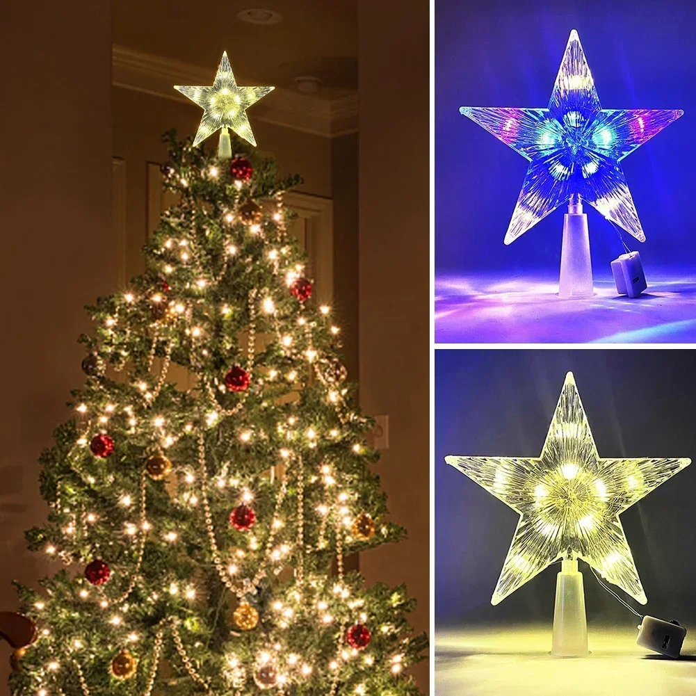 15CM LED Christmas Tree Orname - огляд і ціна Star Tree Topper