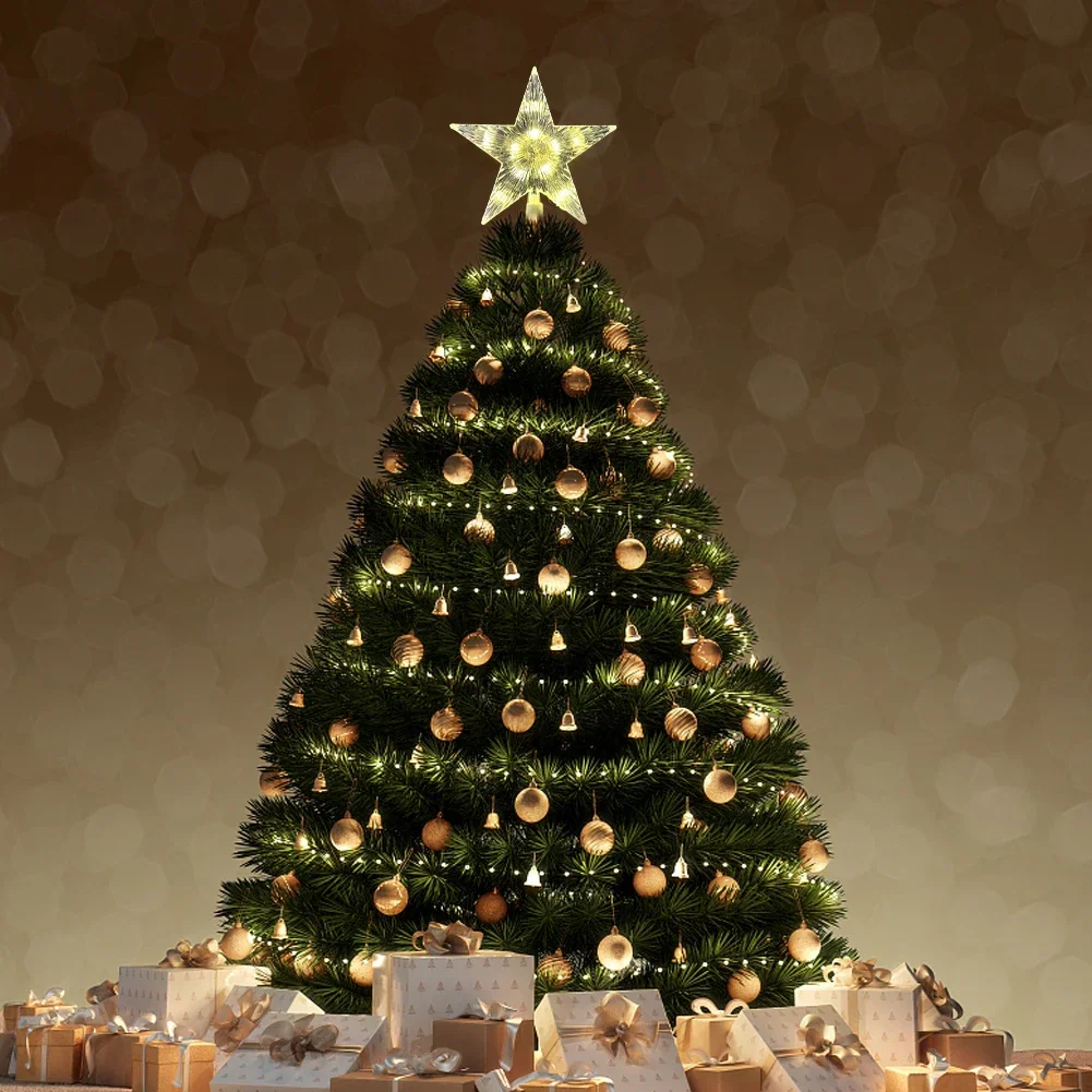 15CM LED Christmas Tree Orname - огляд і ціна Star Tree Topper