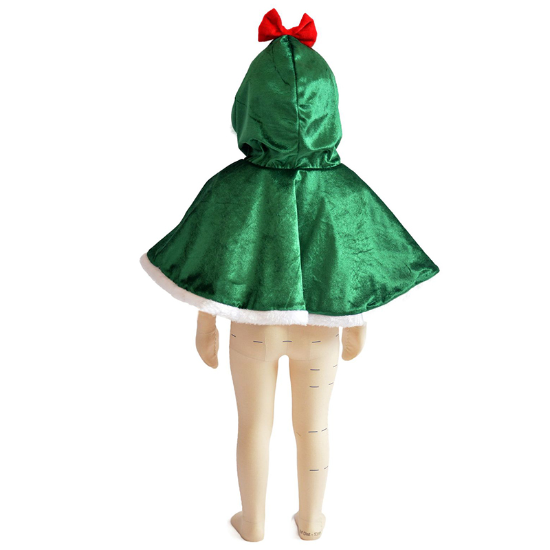 Green Elf Christmas Hooded Pon - огляд і ціна Elf Costume Christmas