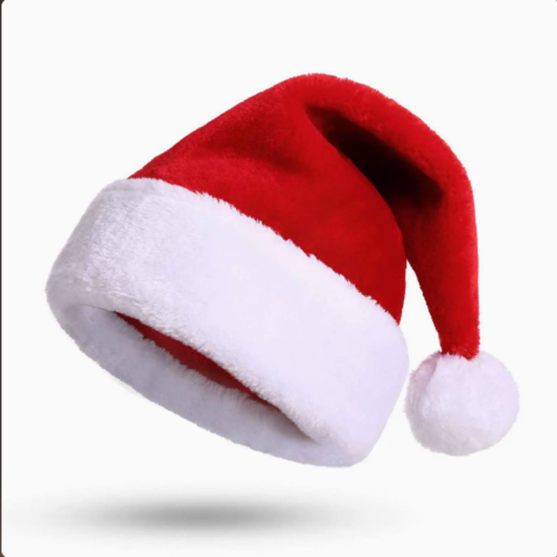 Christmas Santa Hat Xmas Long  - огляд і ціна Santa Hat Plush