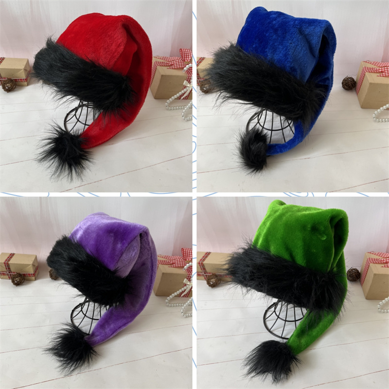 Plush Santa Claus Hat for Chil - огляд і ціна Santa Hat Plush