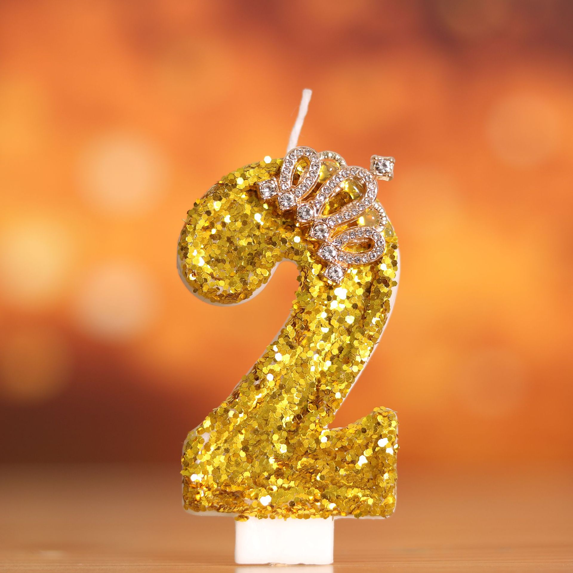 Digital Birthday Cake Gold Cro - огляд і ціна Holiday Candle Set