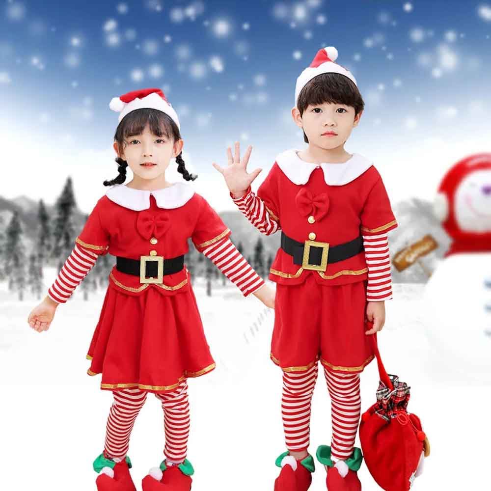 Children's Christmas Elf Set - - огляд і ціна Elf Costume Christmas