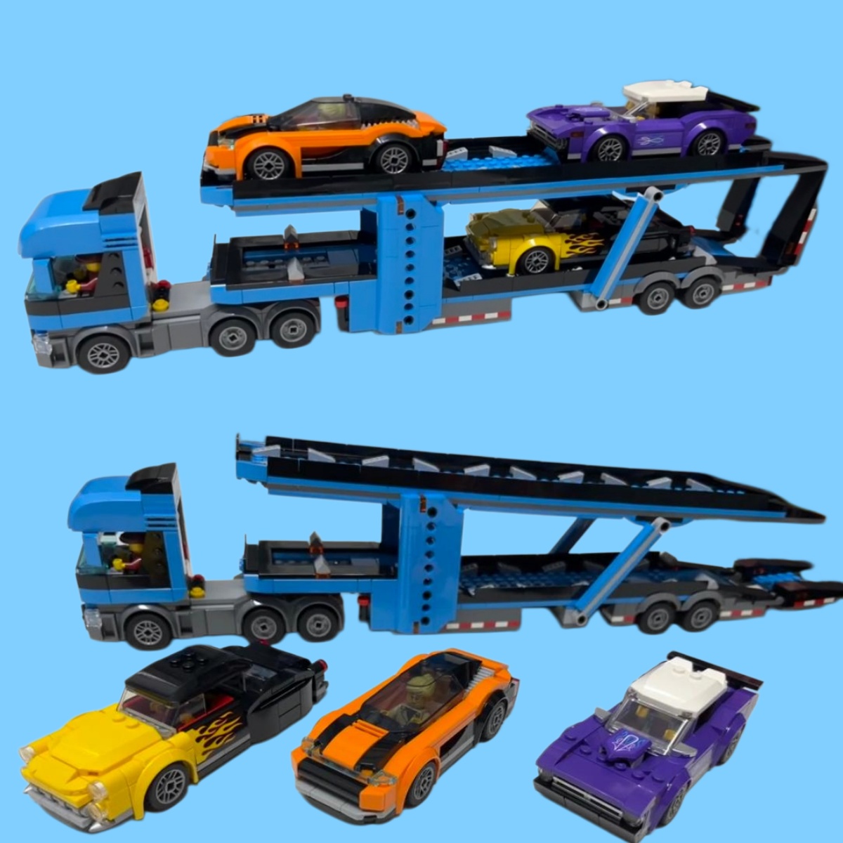 City series car transport truc - огляд і ціна Lego Set Creator