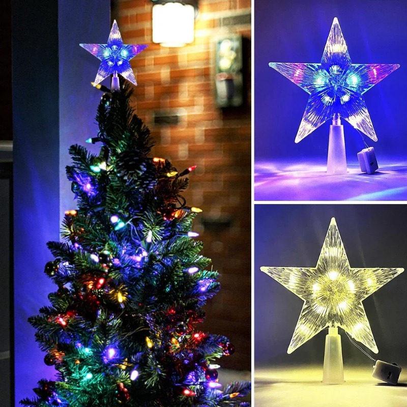 Glowing Christmas 15cm Tree To - огляд і ціна Star Tree Topper