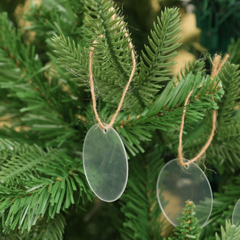 5/100x Blank Christmas Clear R - огляд і ціна Christmas Stocking Hanging