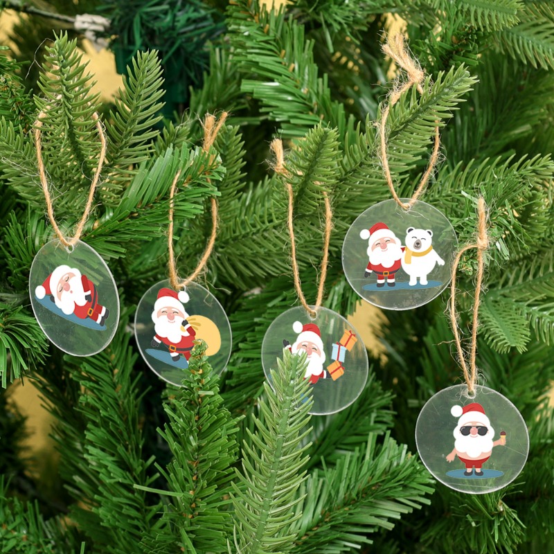 5/100x Blank Christmas Clear R - огляд і ціна Christmas Stocking Hanging