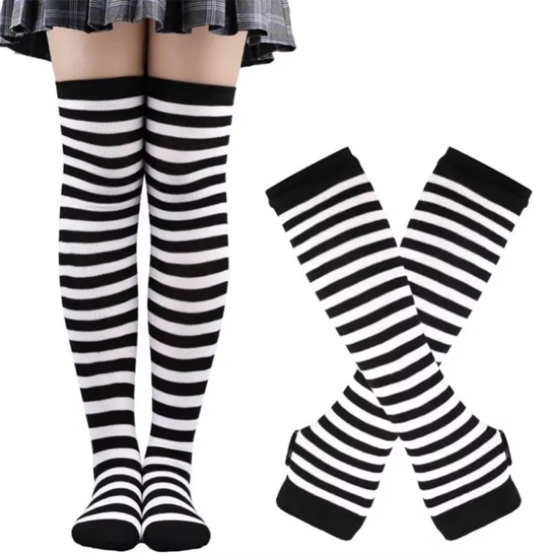 Women Thigh High Socks Arm Sle - огляд і ціна Christmas Stocking Hanging