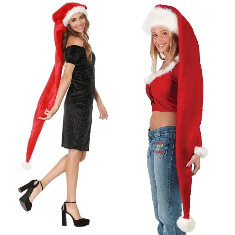 Soft Plush Extra Long Adult Sa - огляд і ціна Santa Hat Plush