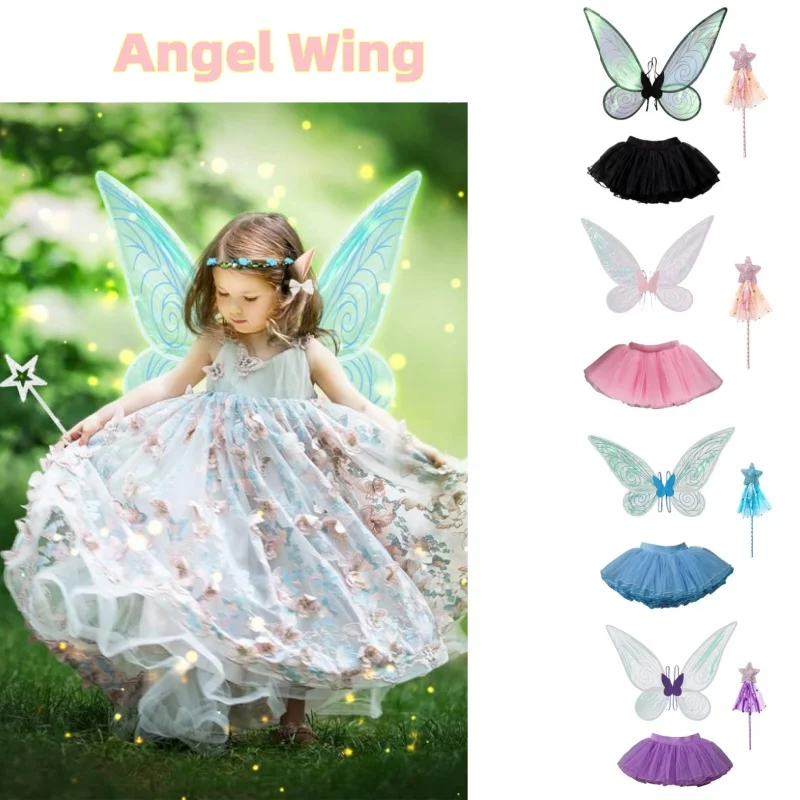 Princess Butterfly Fairy Wing  - огляд і ціна Elf Costume Christmas