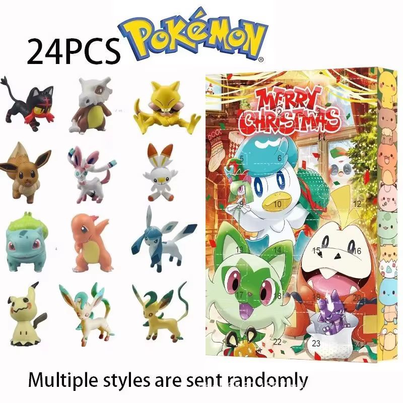 Pokemon 24 Days Christmas Coun - огляд і ціна Advent Calendar Gift