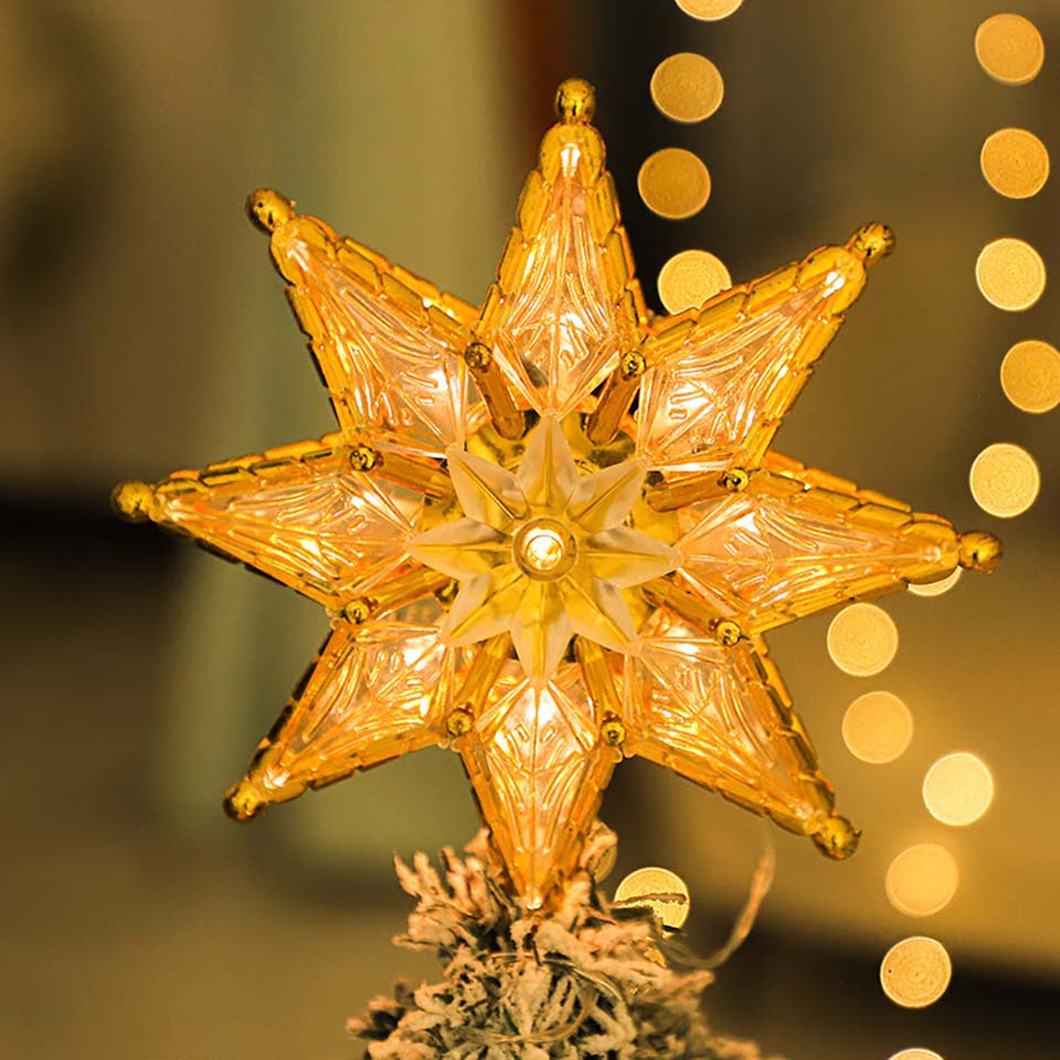 Lighted Star Trees Topper Chri - огляд і ціна Star Tree Topper