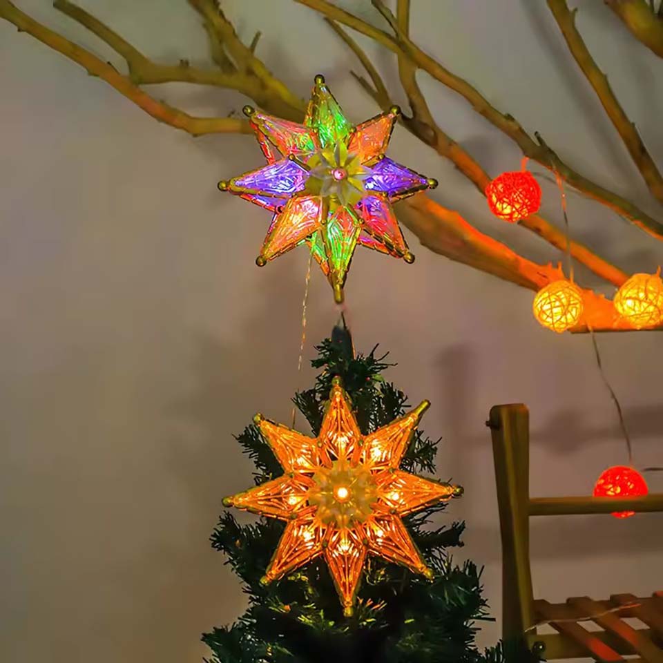 Lighted Star Trees Topper Chri - огляд і ціна Star Tree Topper