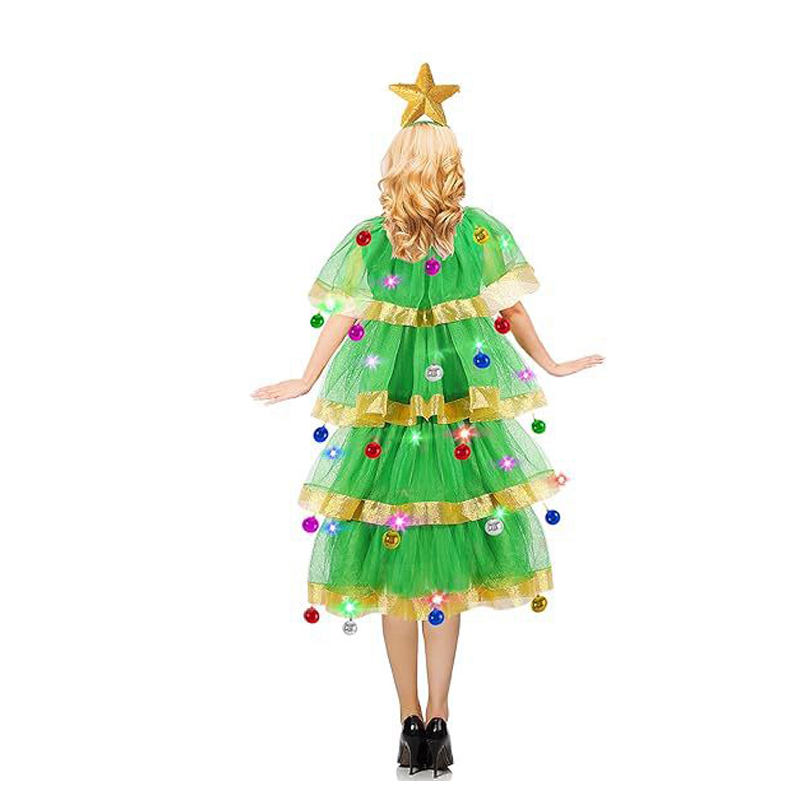 Christmas Lady Christmas Tree  - огляд і ціна Elf Costume Christmas