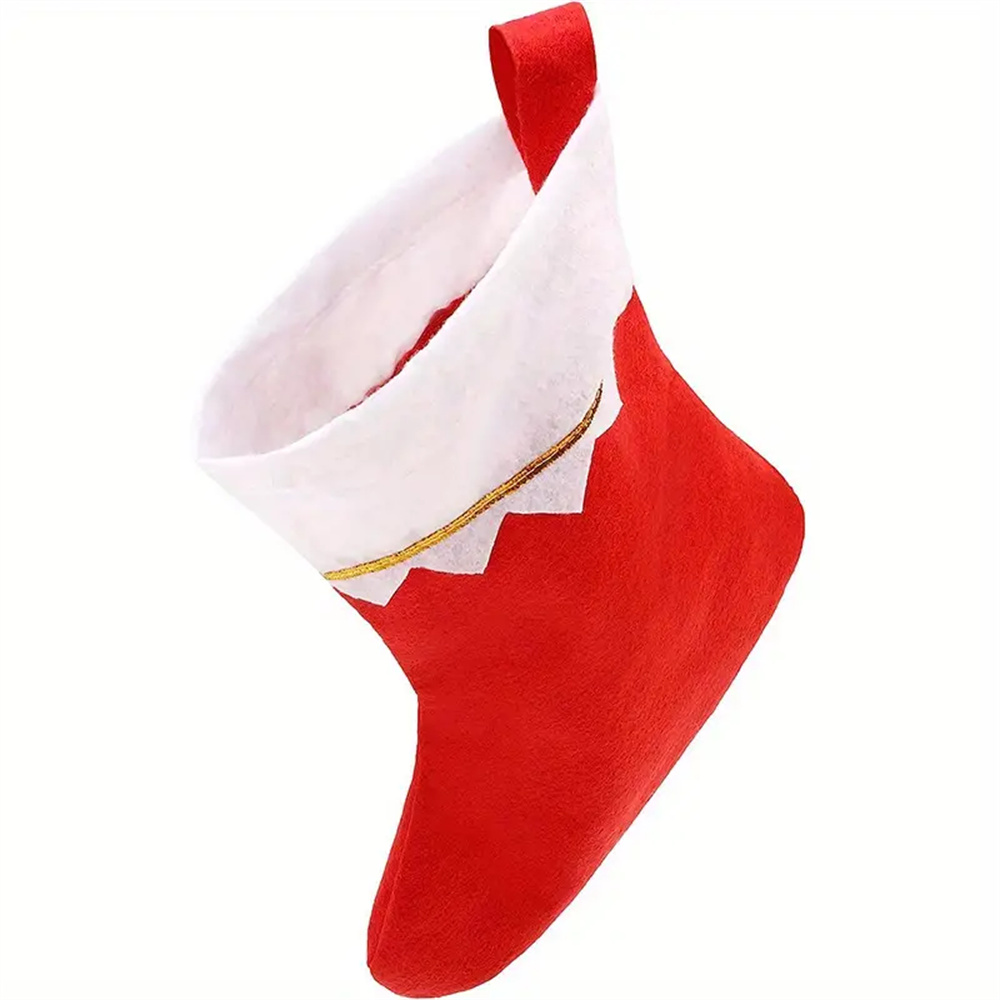 12pcs Red Felt Christmas Stock - огляд і ціна Christmas Stocking Hanging