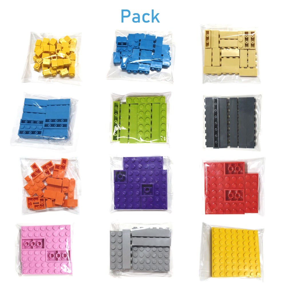 50pcs DIY Building Blocks Conv - огляд і ціна Lego Set Creator