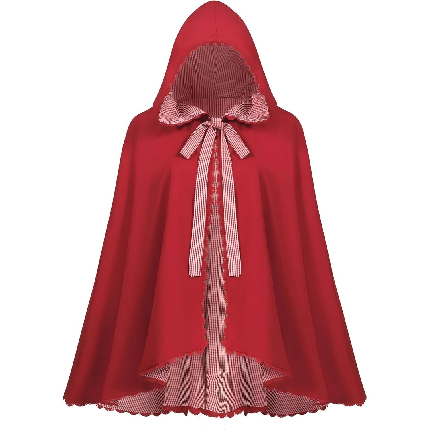 Red Plaid Cape Women's Double  - огляд і ціна Christmas Throw Blanket