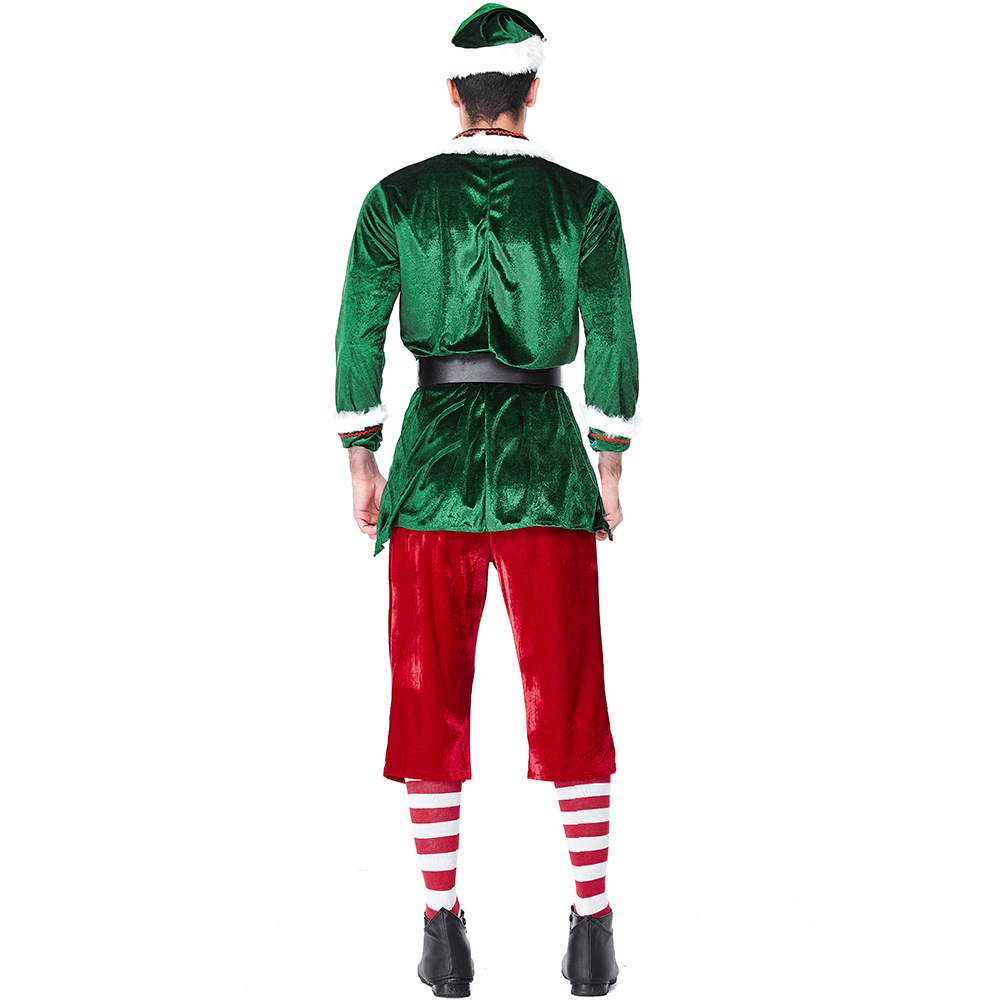 Santa Claus Costume Women Men  - огляд і ціна Elf Costume Christmas