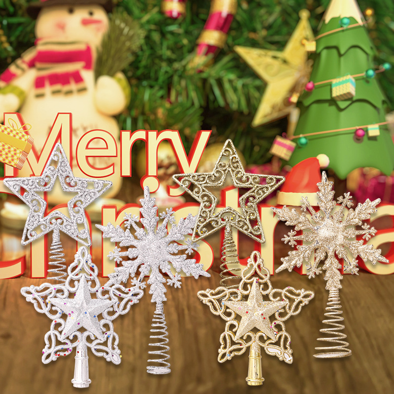 Christmas Tree Toppers Glitter - огляд і ціна Star Tree Topper