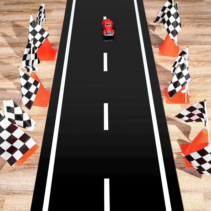 Race Car Racetrack Table Runne - огляд і ціна Christmas Table Runner