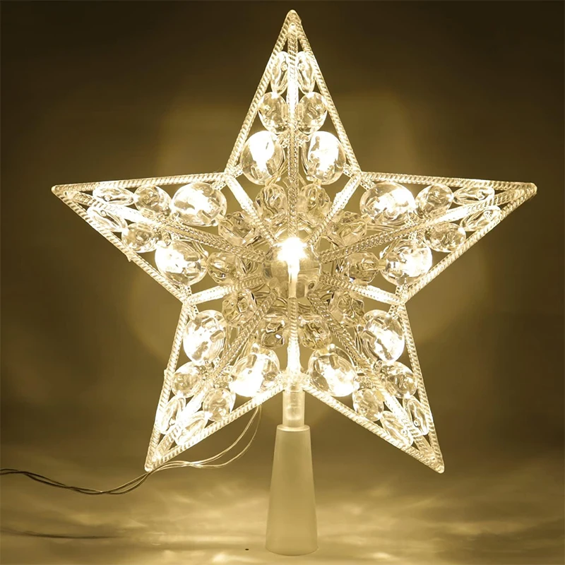 15cm Christmas Decoration Glow - огляд і ціна Star Tree Topper