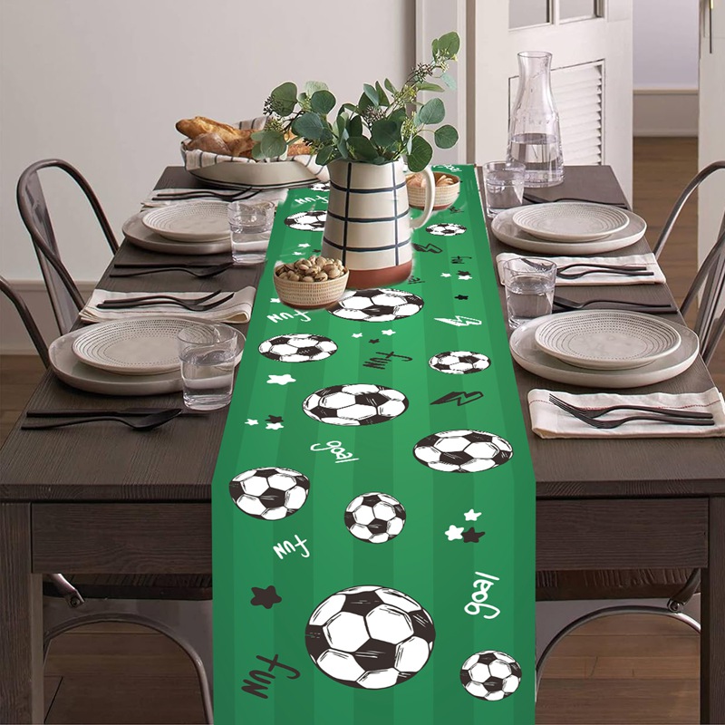 1pc Soccer/Football Party Tabl - огляд і ціна Christmas Table Runner