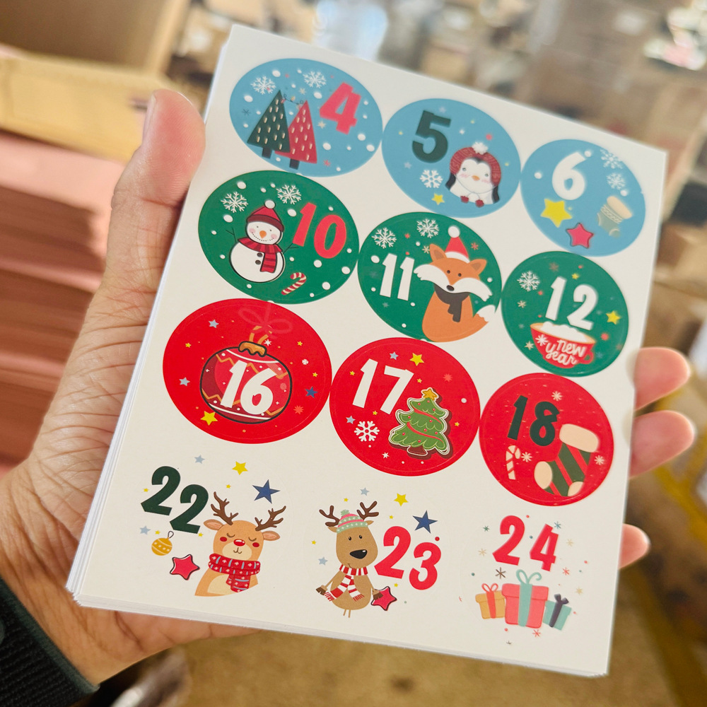 24pcs Christmas Decoration Adv - огляд і ціна Advent Calendar Gift